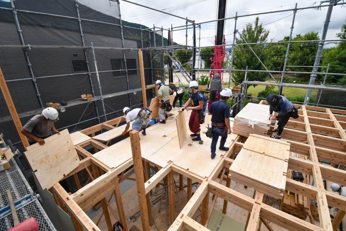 「北九州市小倉北区01」注文住宅現場リポート③【上棟式】