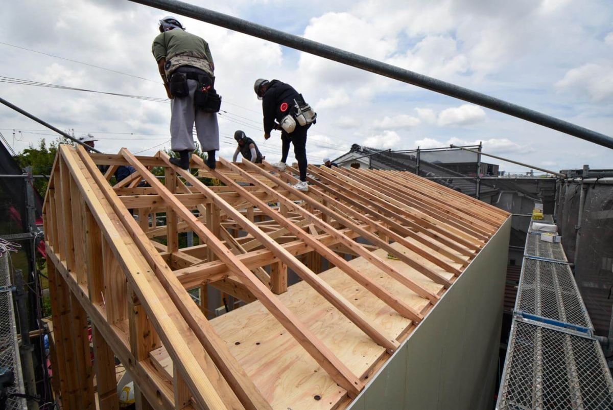 北九州市小倉北区01　注文住宅建築現場リポート③　～上棟式～