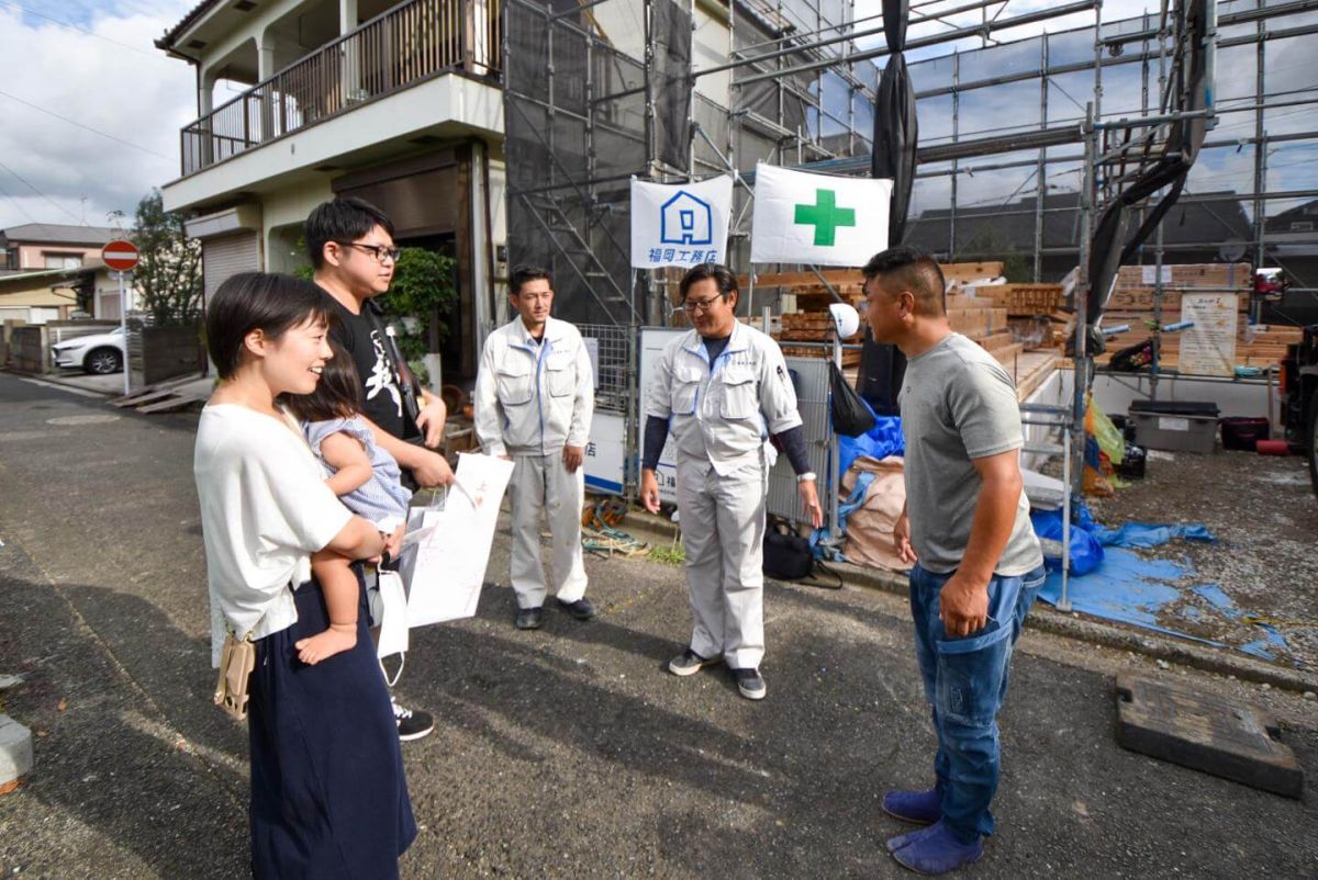 「北九州市小倉北区01」注文住宅現場リポート③【上棟式】