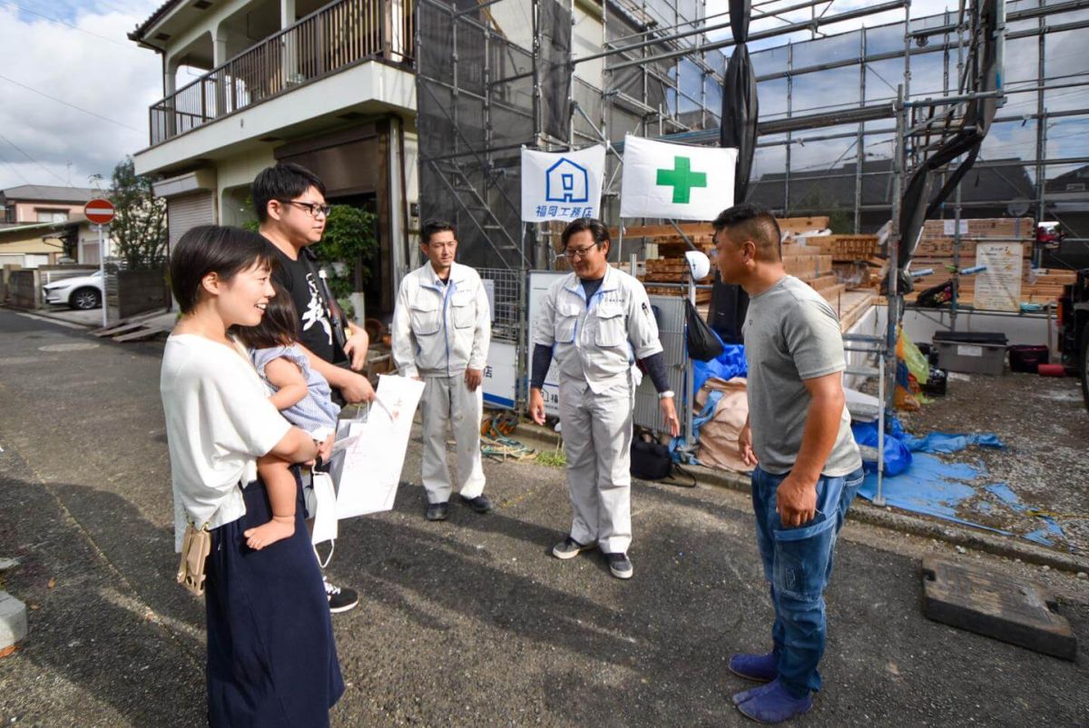 北九州市小倉北区01　注文住宅建築現場リポート③　～上棟式～