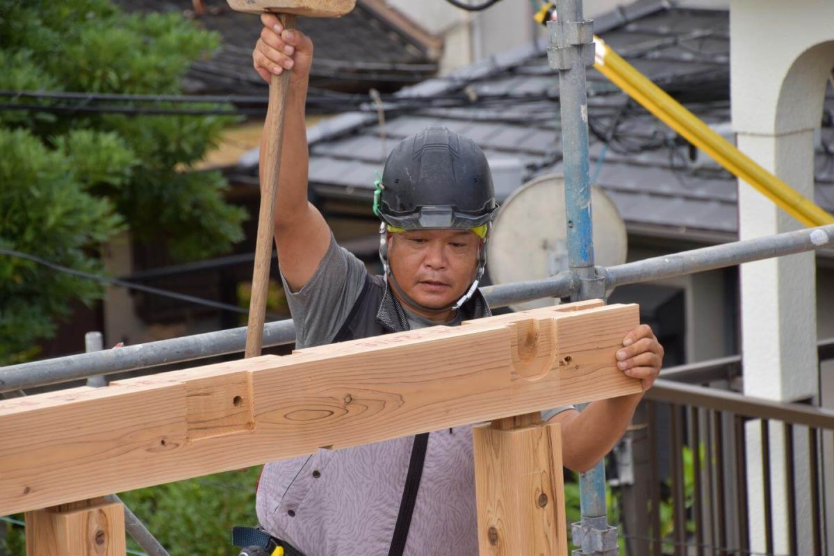 北九州市小倉北区01　注文住宅建築現場リポート③　～上棟式～