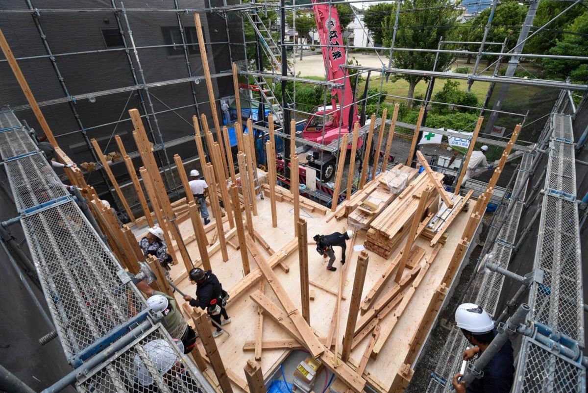 「北九州市小倉北区01」注文住宅現場リポート③【上棟式】
