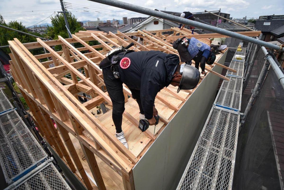 「北九州市小倉北区01」注文住宅現場リポート③【上棟式】