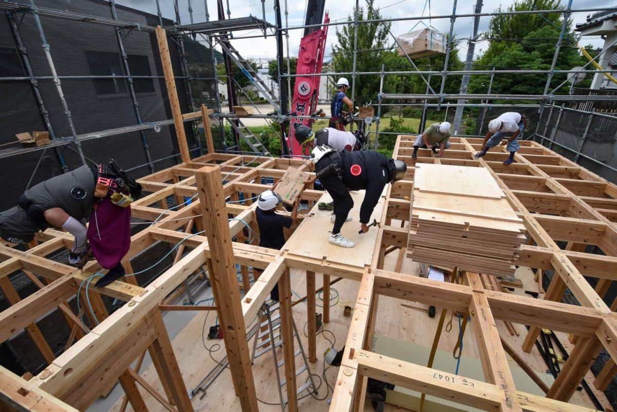 「北九州市小倉北区01」注文住宅現場リポート③【上棟式】