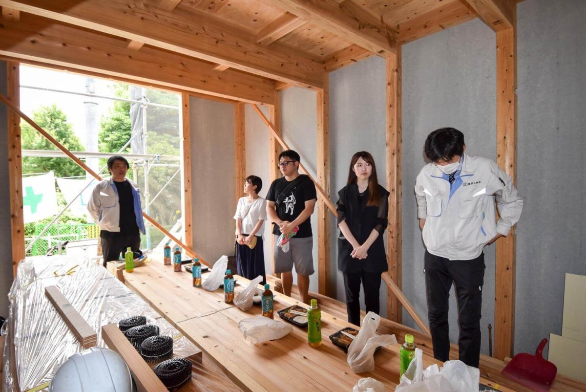 「北九州市小倉北区01」注文住宅現場リポート③【上棟式】