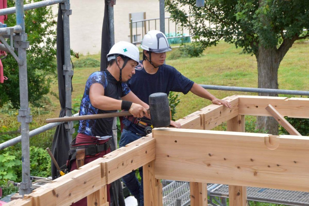 北九州市小倉北区01　注文住宅建築現場リポート③　～上棟式～