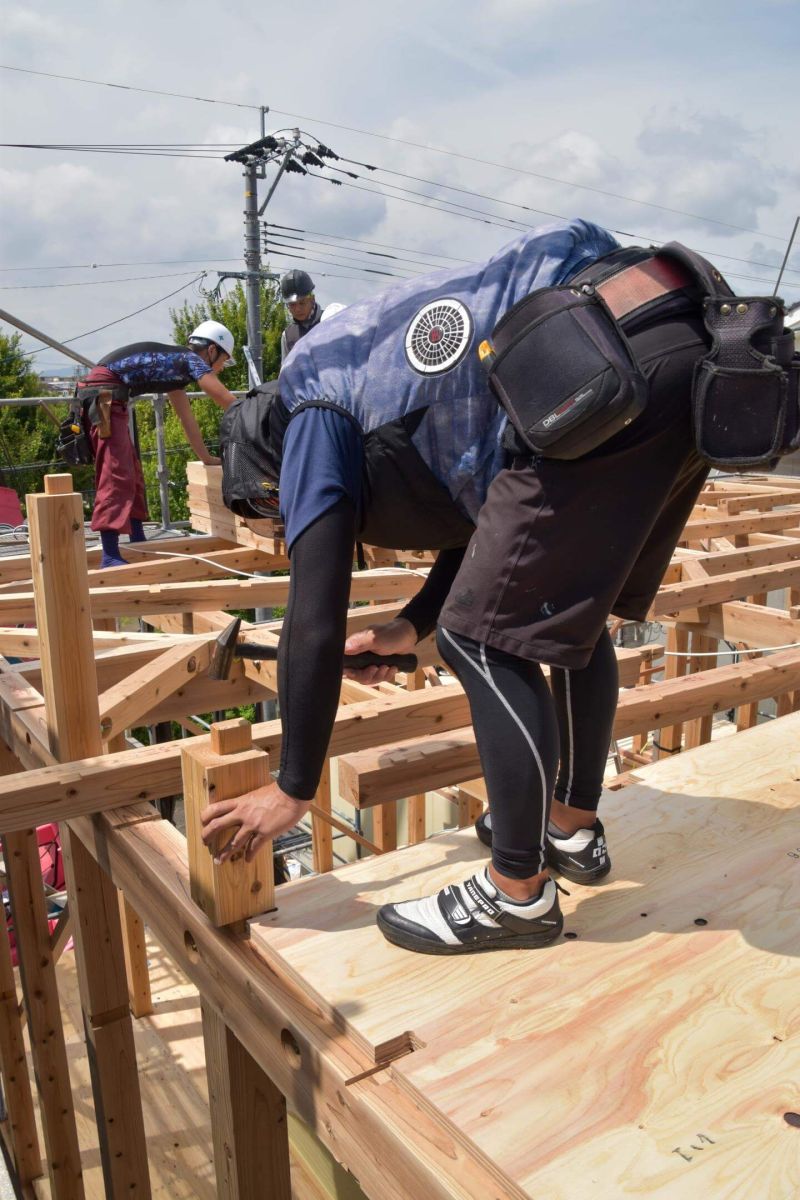 北九州市小倉北区01　注文住宅建築現場リポート③　～上棟式～