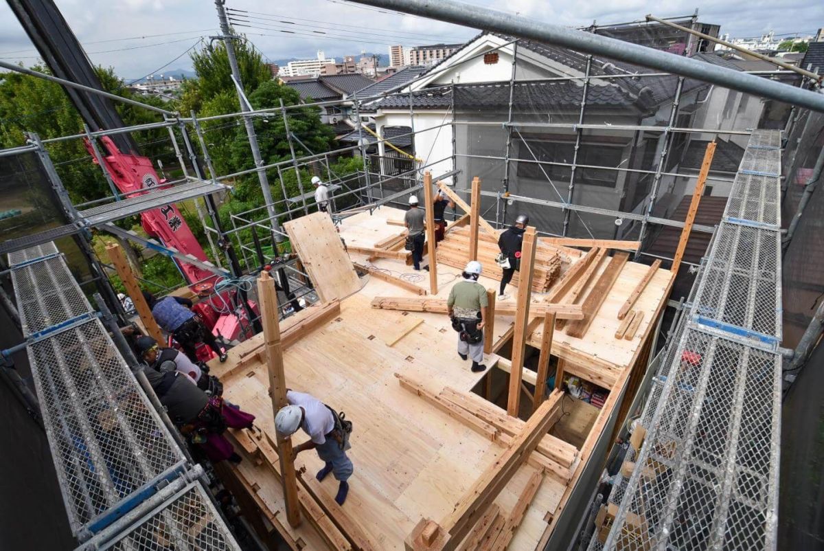 「北九州市小倉北区01」注文住宅現場リポート③【上棟式】