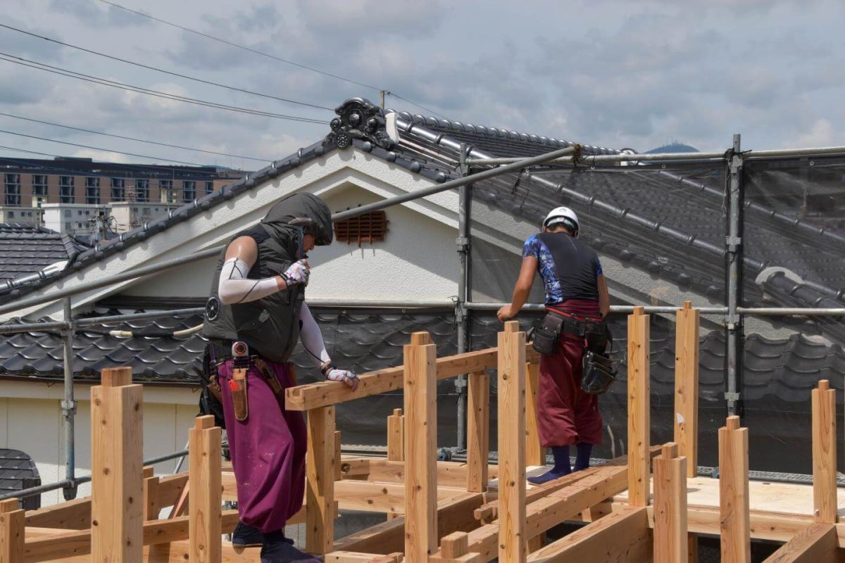 「北九州市小倉北区01」注文住宅現場リポート③【上棟式】