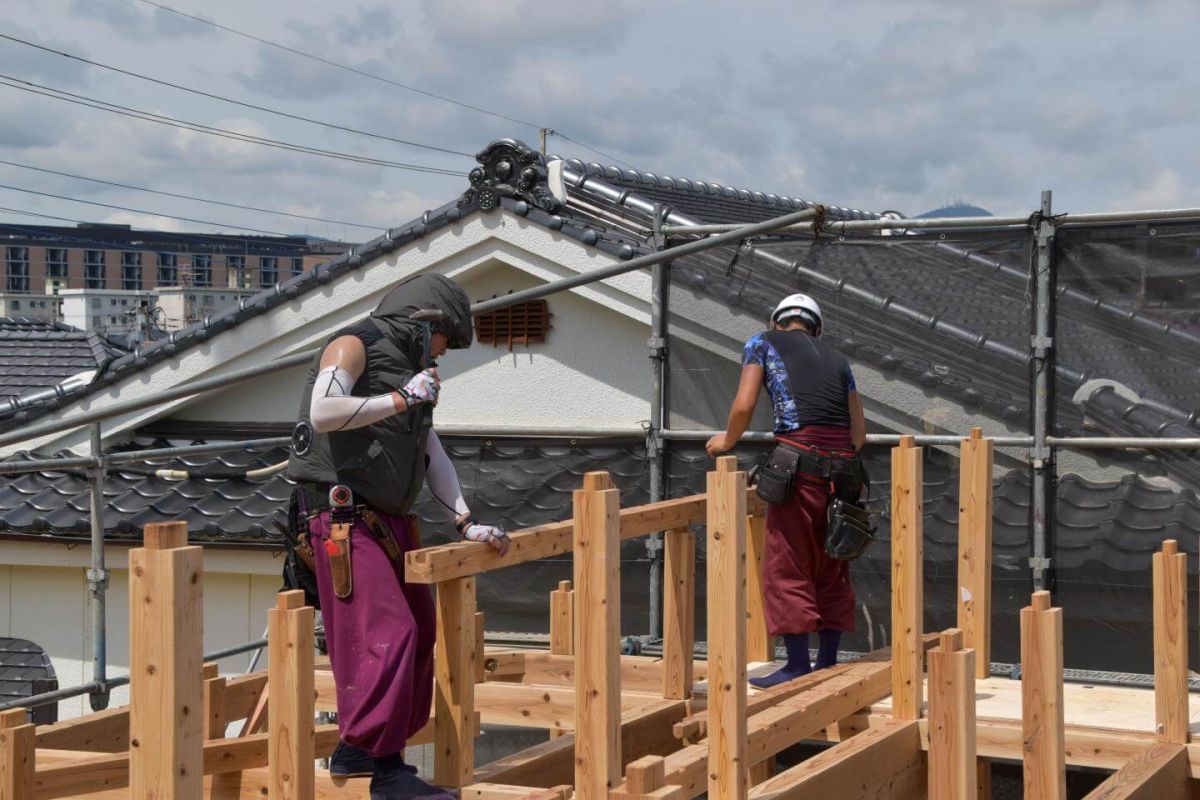 北九州市小倉北区01　注文住宅建築現場リポート③　～上棟式～