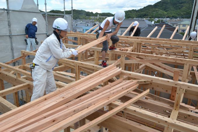 福岡県太宰府市国分02　注文住宅建築現場リポート④　～上棟式～