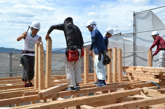 「太宰府市国分02」注文住宅現場リポート④【上棟式】