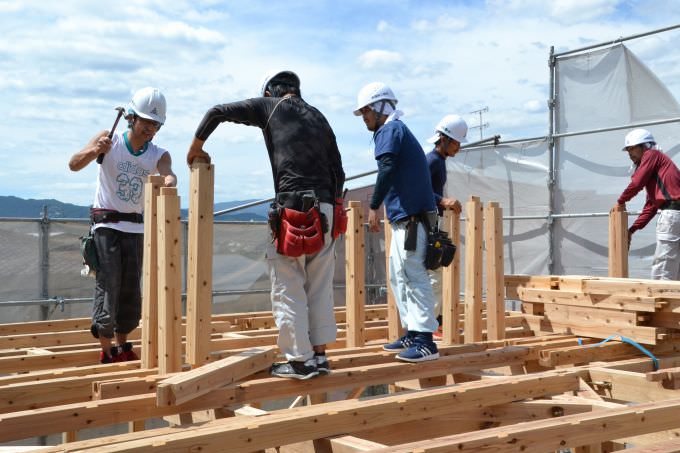 福岡県太宰府市国分02　注文住宅建築現場リポート④　～上棟式～