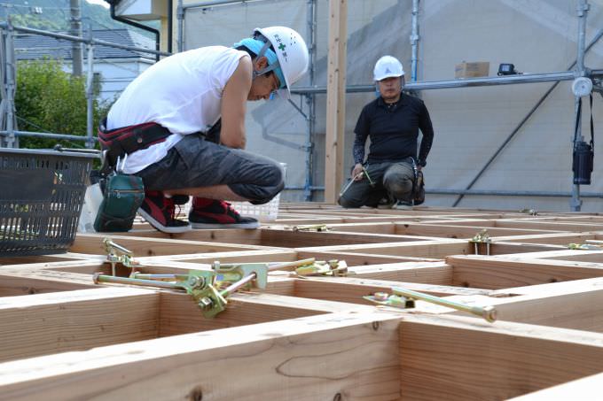 福岡県太宰府市国分02　注文住宅建築現場リポート④　～上棟式～