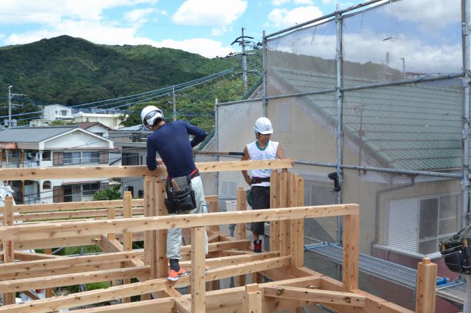 「太宰府市国分02」注文住宅現場リポート④【上棟式】