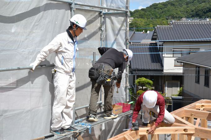 福岡県太宰府市国分02　注文住宅建築現場リポート④　～上棟式～