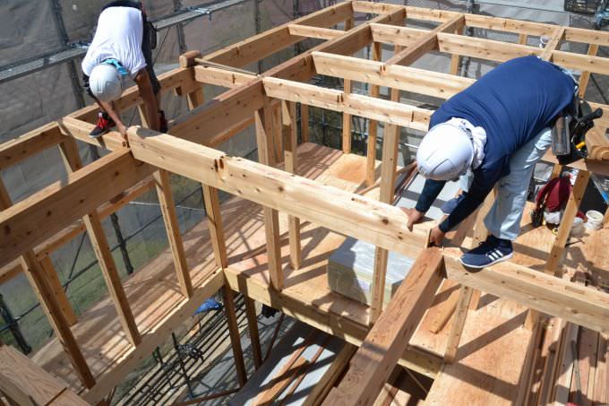 「太宰府市国分02」注文住宅現場リポート④【上棟式】