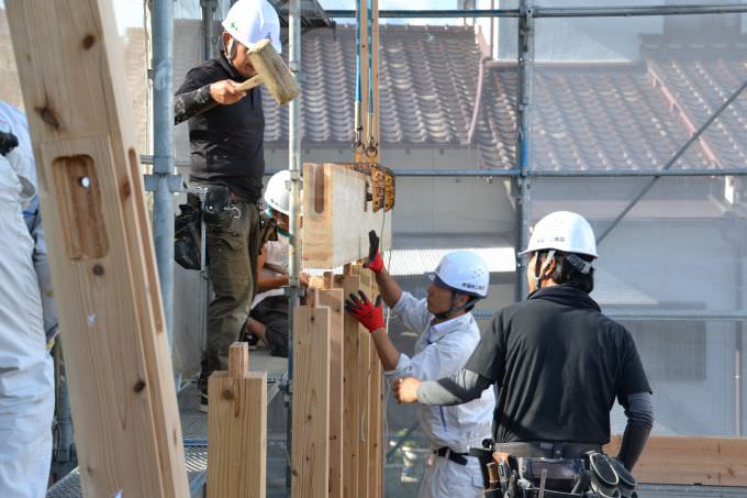 福岡県太宰府市国分02　注文住宅建築現場リポート④　～上棟式～