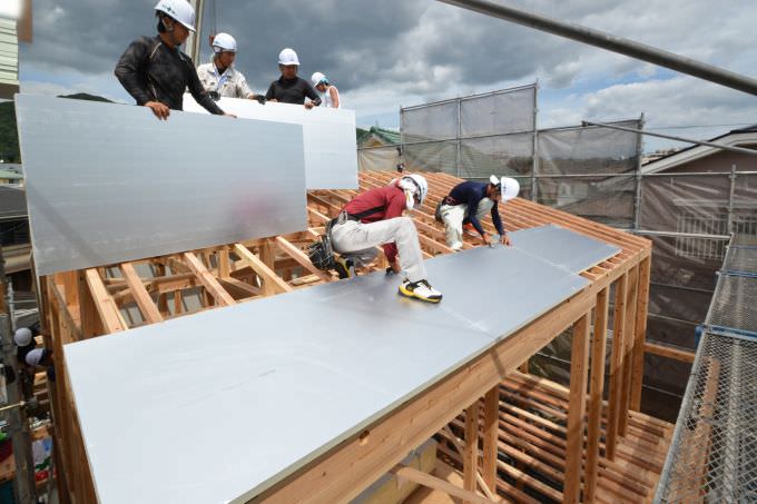 福岡県太宰府市国分02　注文住宅建築現場リポート④　～上棟式～