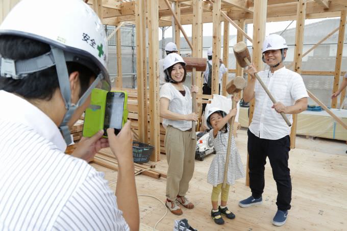 福岡県太宰府市国分02　注文住宅建築現場リポート④　～上棟式～