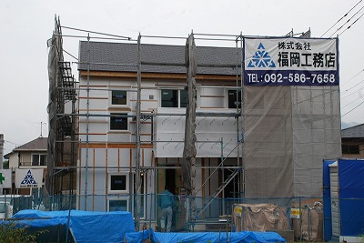 福岡県糟屋郡篠栗町01　注文住宅建築現場リポート⑩