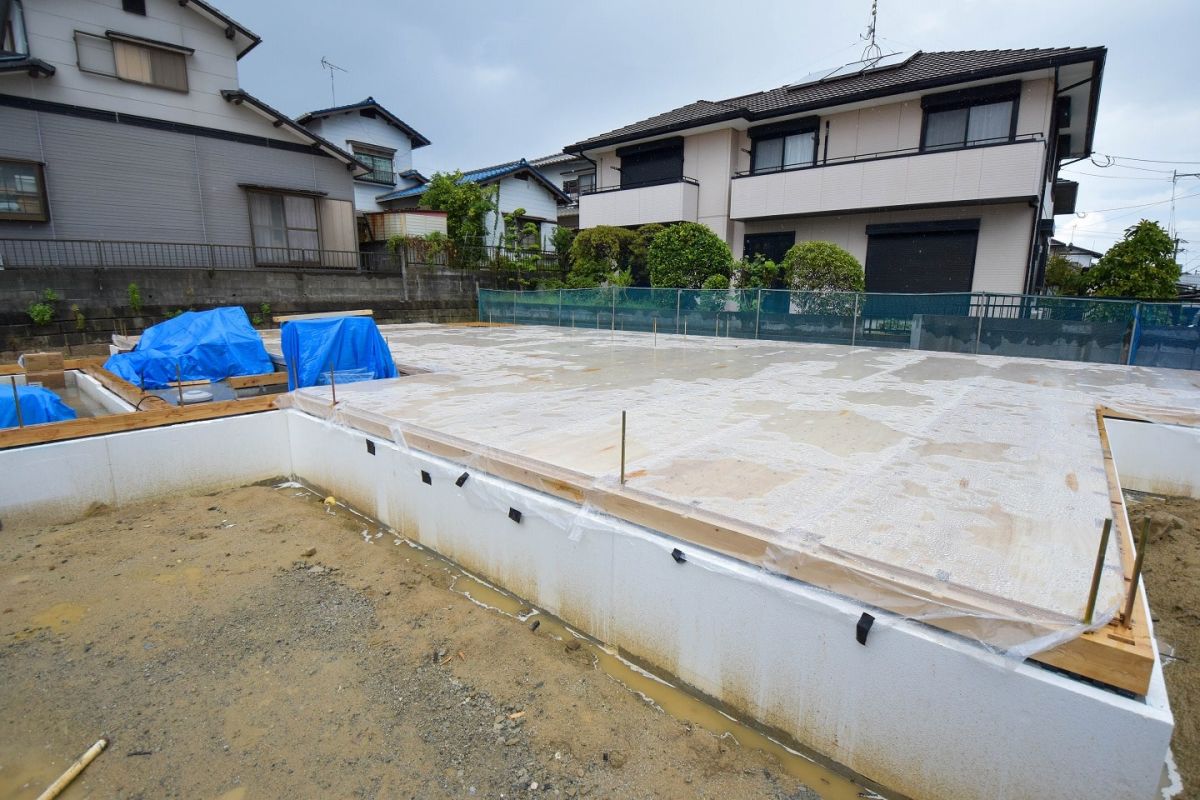 「春日市13」注文住宅現場リポート③【木工事】【土台敷】