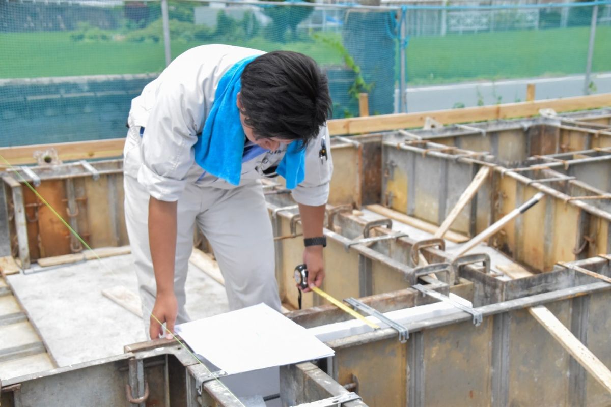 「筑紫野市11」注文住宅現場リポート③【基礎工事】【立ち上がりコン】