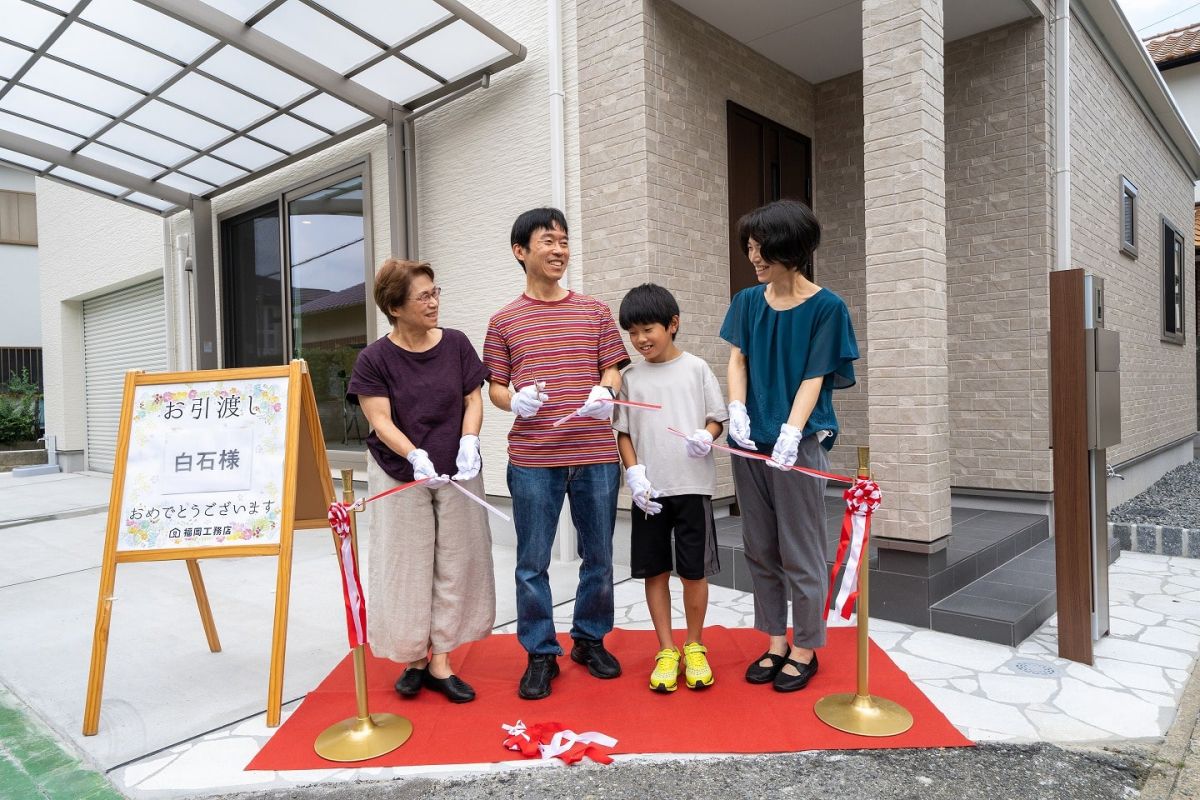 「福岡市早良区野芥02」注文住宅現場リポート⑤【お引き渡し式】