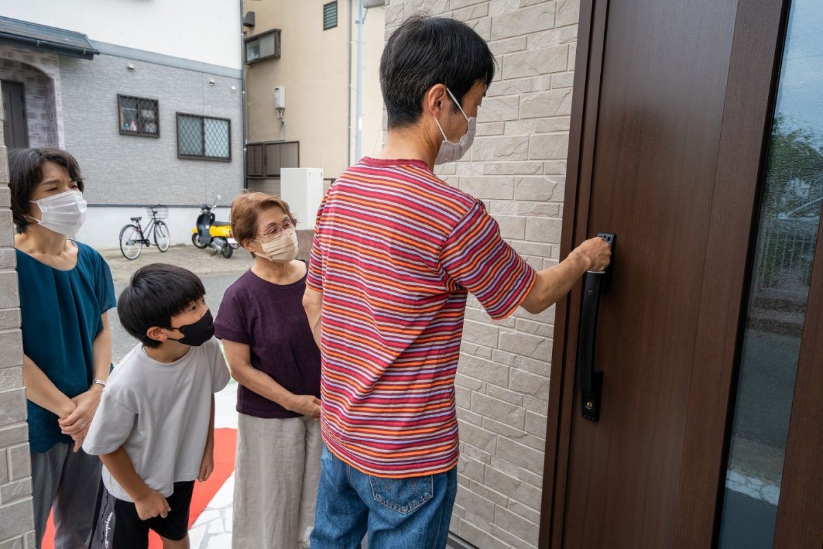 福岡市早良区野芥02　注文住宅建築現場リポート⑤　～お引き渡し式～