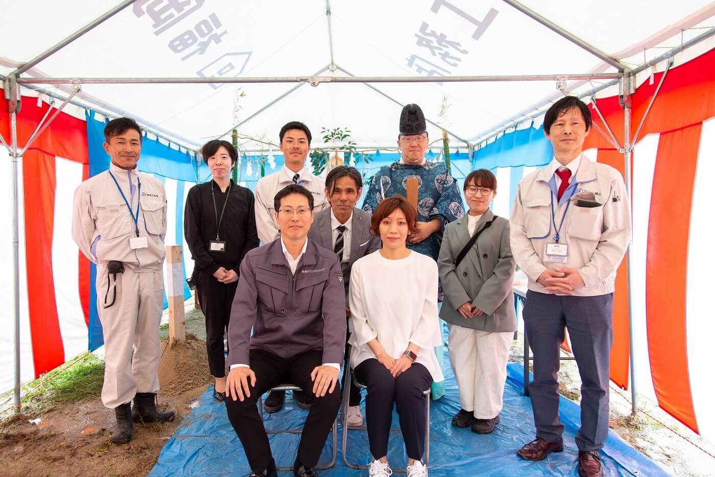 「福津市13」注文住宅現場リポート①【地鎮祭】