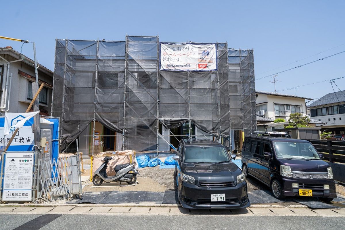 「那珂川市09」注文住宅現場リポート④【木工事】【階段】
