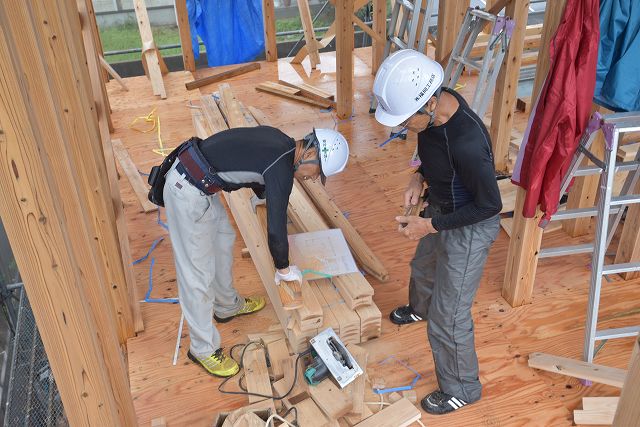 「福岡市東区06」注文住宅現場リポート④【上棟式】