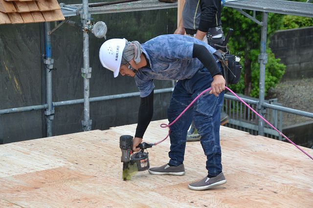 福岡市東区06　注文住宅建築現場リポート④　～上棟式～