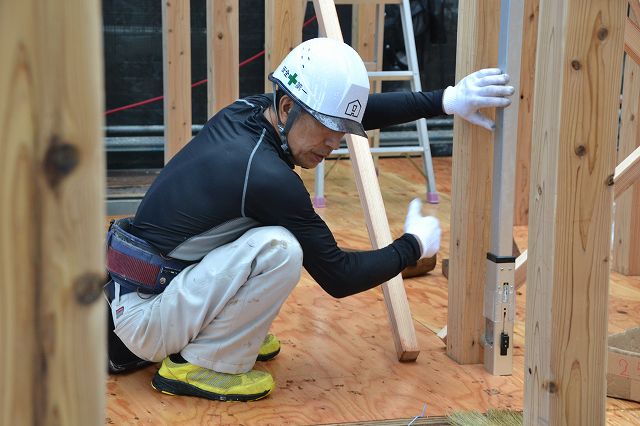 「福岡市東区06」注文住宅現場リポート④【上棟式】