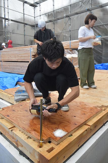 「福岡市東区06」注文住宅現場リポート④【上棟式】