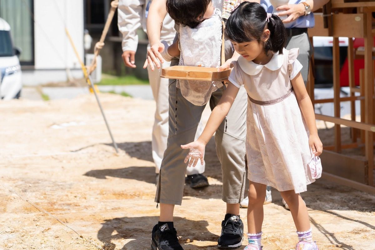 「北九州市若松区02」注文住宅現場リポート①【地鎮祭】