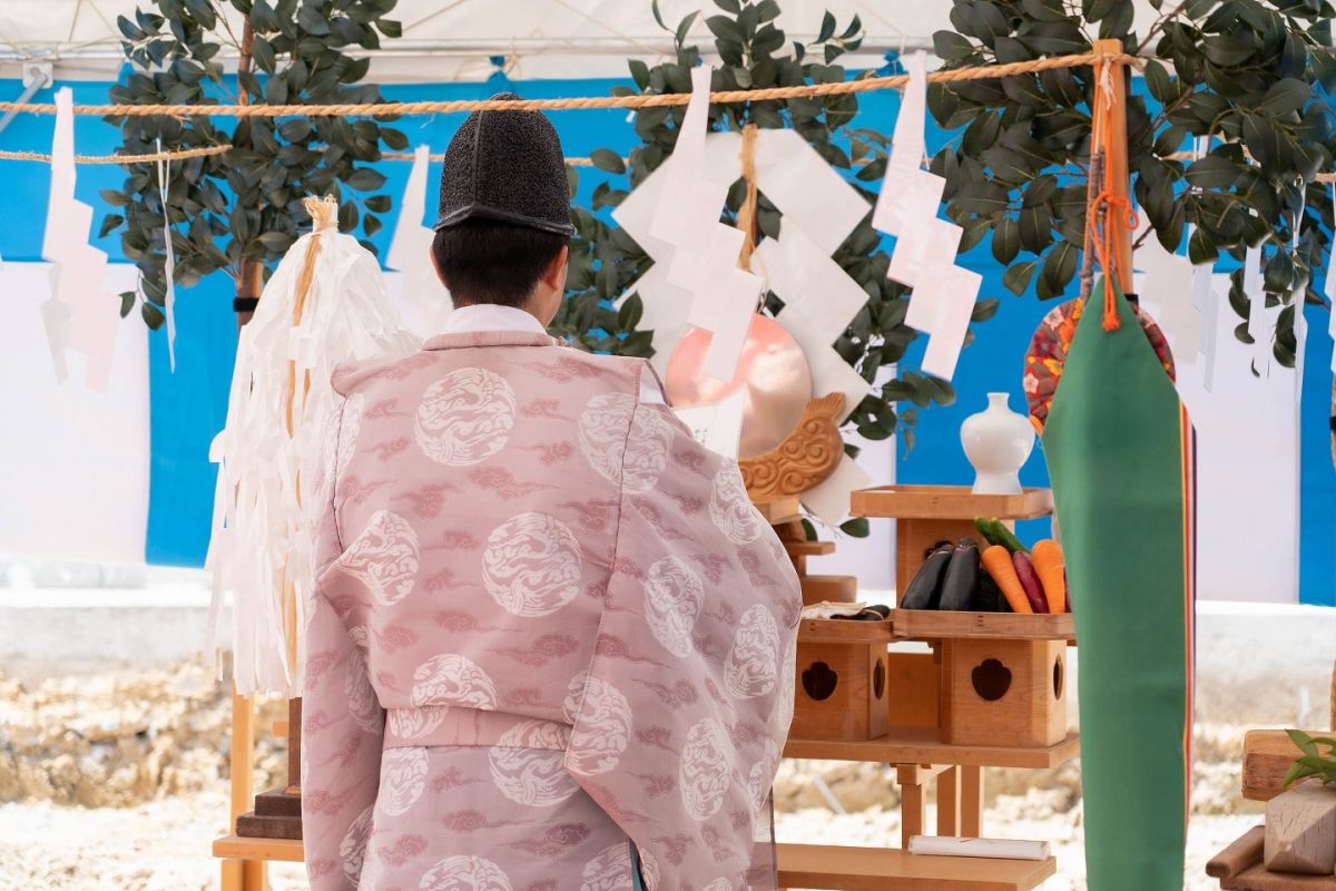 「北九州市若松区02」注文住宅現場リポート①【地鎮祭】