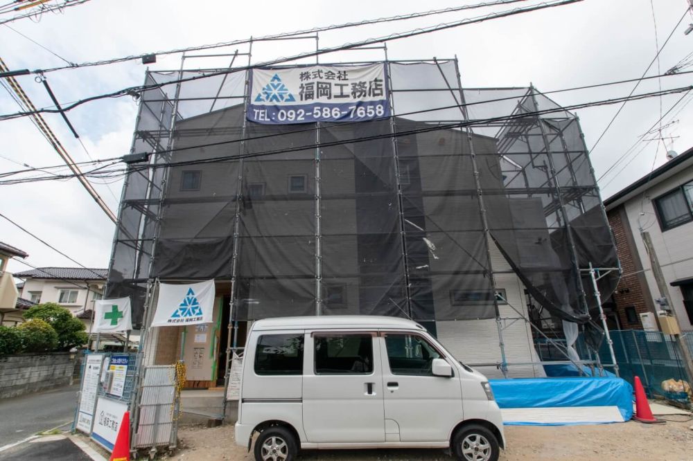 「福岡市西区05」注文住宅現場リポート⑧【木工事】【石膏ボード】