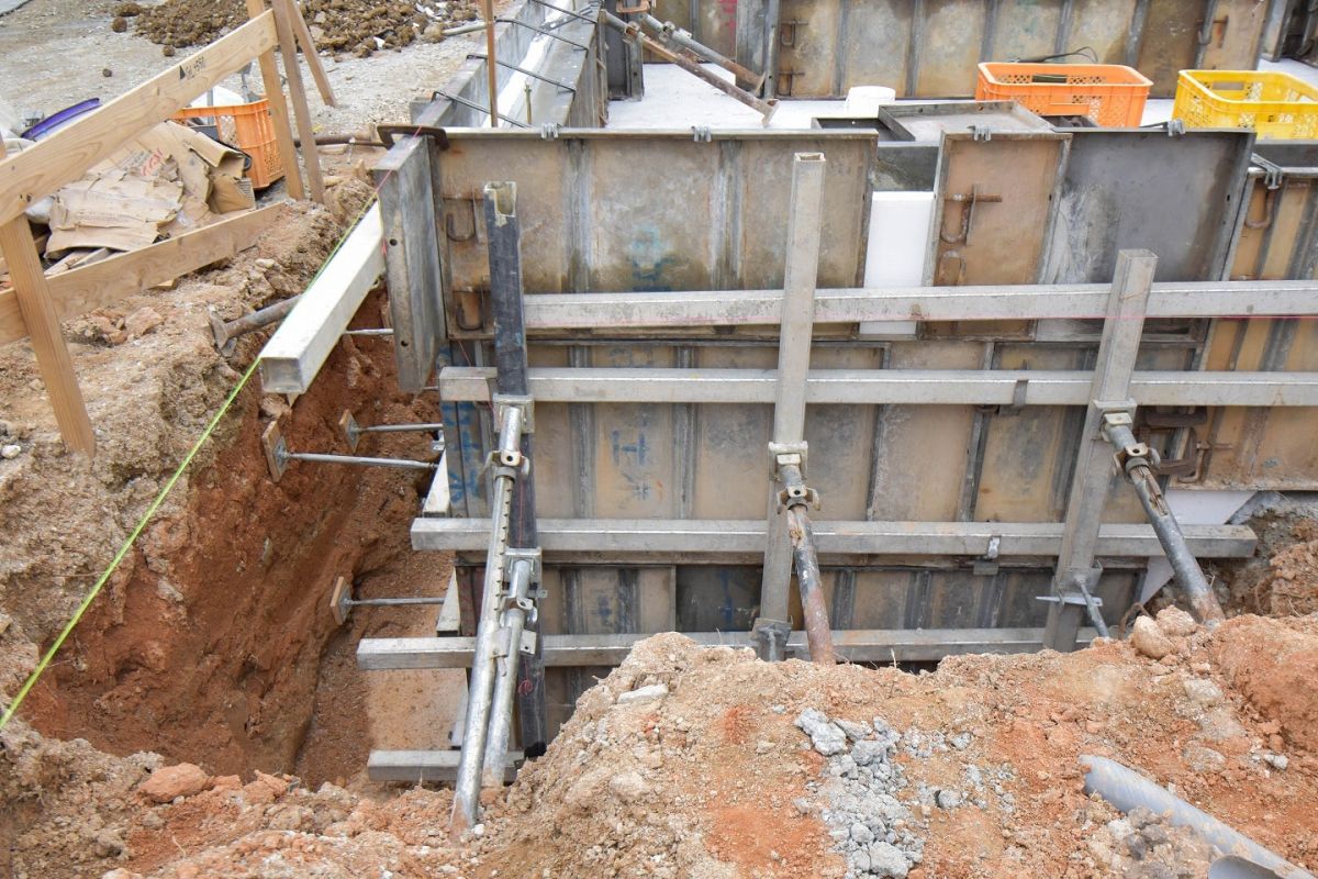 「福岡市西区06」注文住宅現場リポート②【基礎工事】【立ち上がりコン】