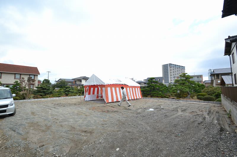 「久留米市西町01」注文住宅現場リポート①【地鎮祭】