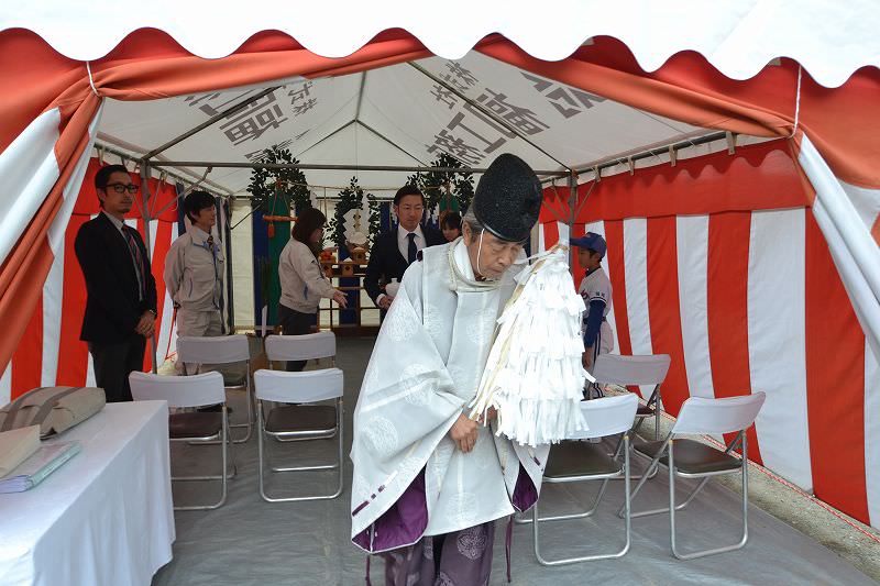「久留米市西町01」注文住宅現場リポート①【地鎮祭】