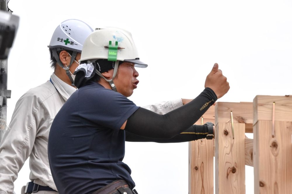 福岡県那珂川市06　注文住宅建築現場リポート③　～上棟式～