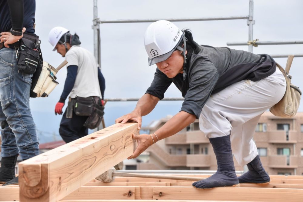 福岡県那珂川市06　注文住宅建築現場リポート③　～上棟式～