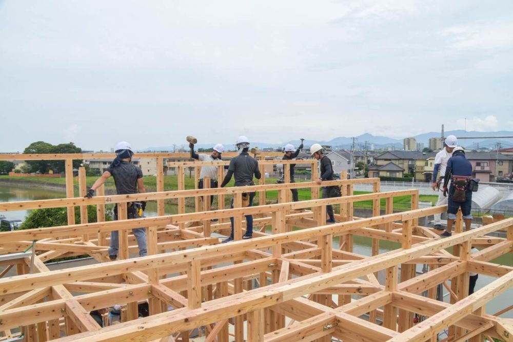 「那珂川市06」注文住宅現場リポート③【上棟式】