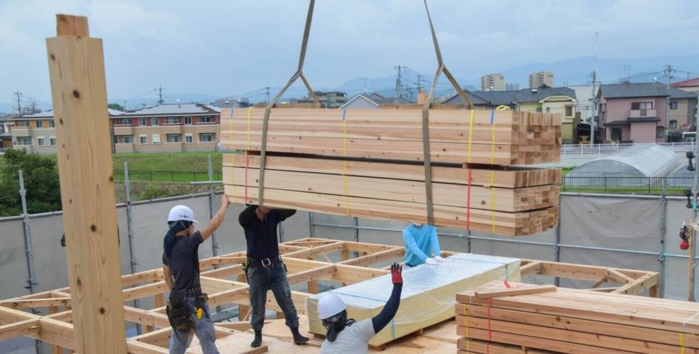 福岡県那珂川市06　注文住宅建築現場リポート③　～上棟式～