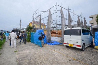 福岡県那珂川市06　注文住宅建築現場リポート③　～上棟式～