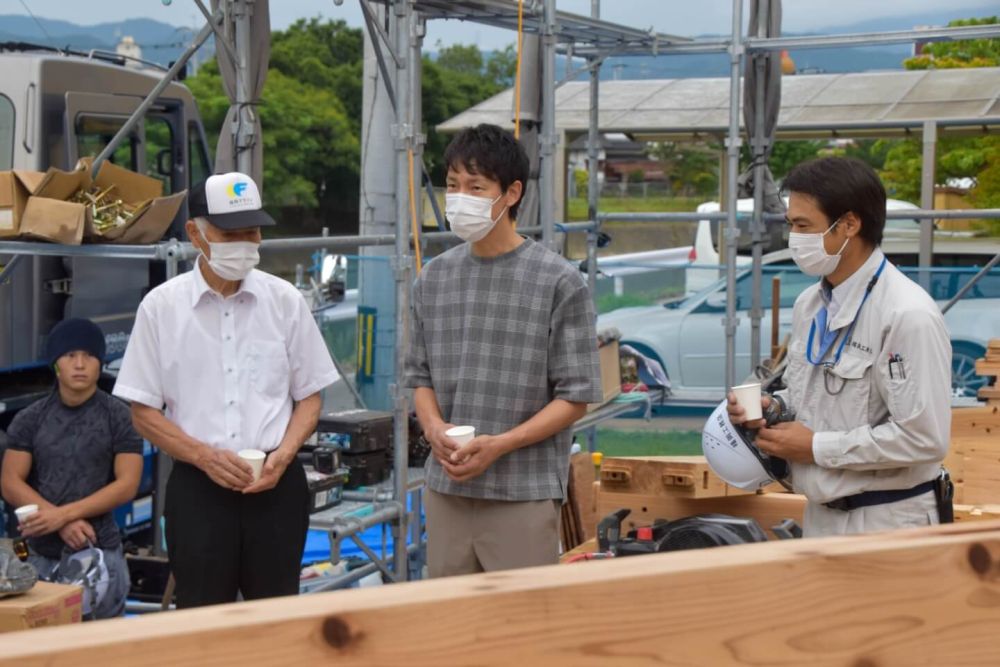 「那珂川市06」注文住宅現場リポート③【上棟式】