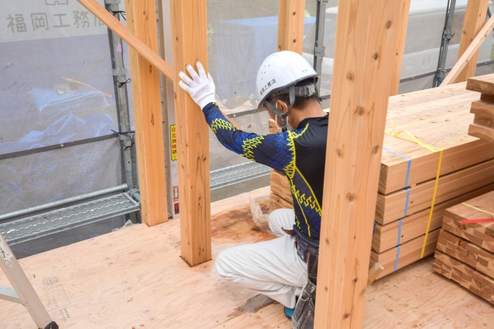 福岡県那珂川市06　注文住宅建築現場リポート③　～上棟式～