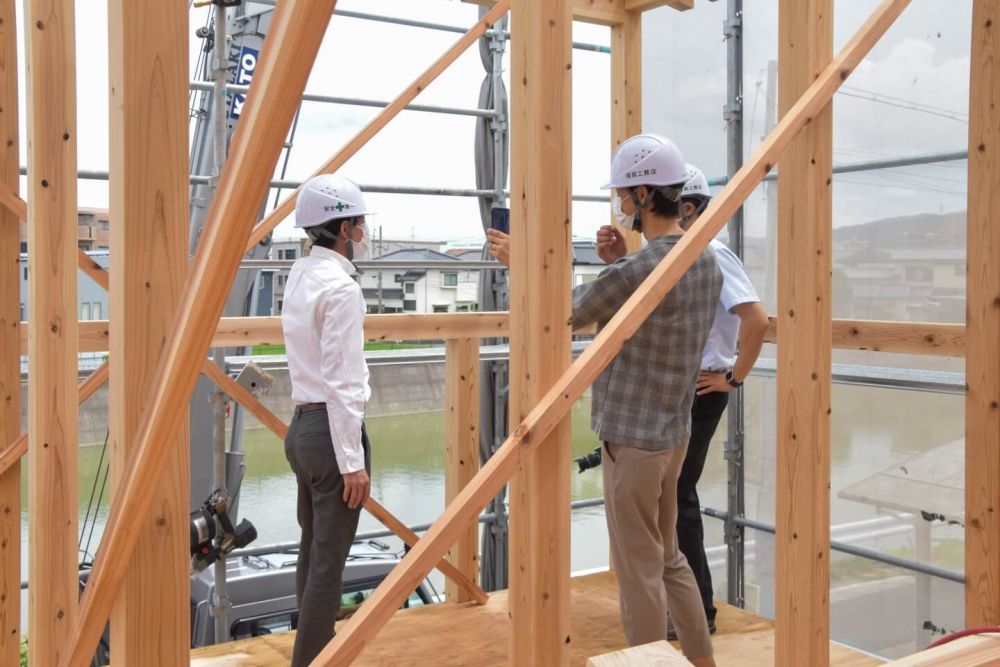 福岡県那珂川市06　注文住宅建築現場リポート③　～上棟式～