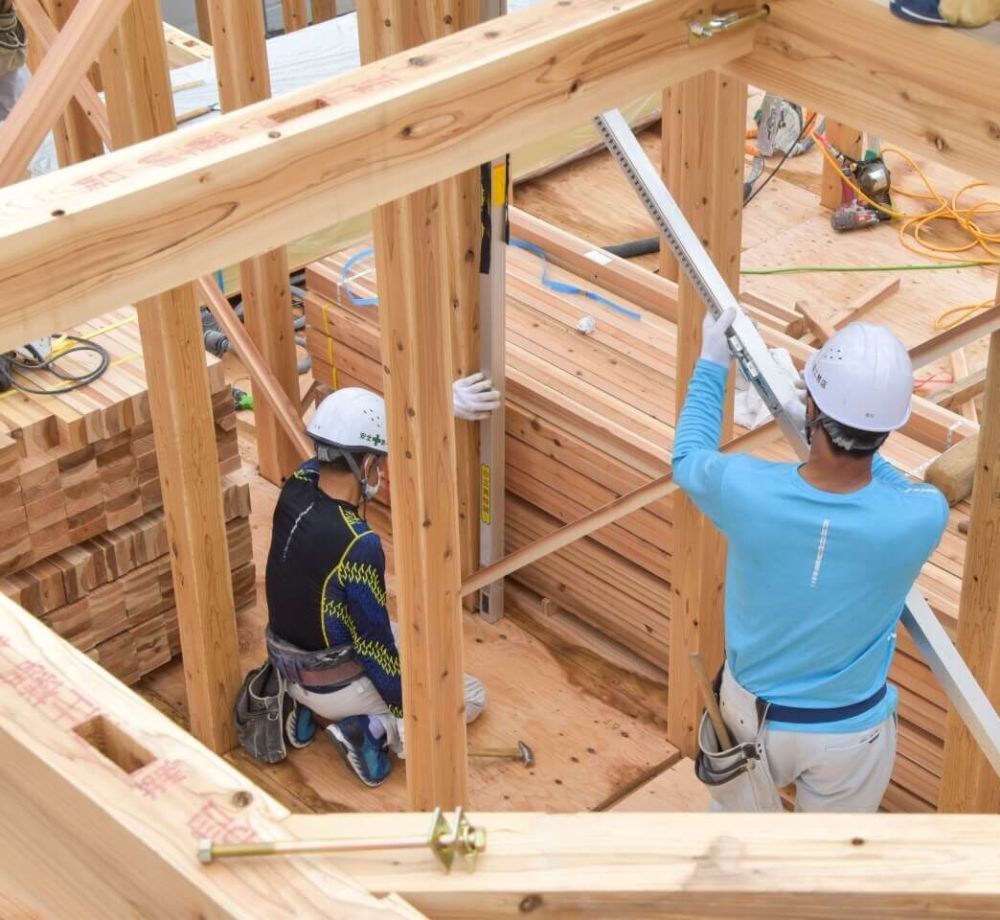 福岡県那珂川市06　注文住宅建築現場リポート③　～上棟式～